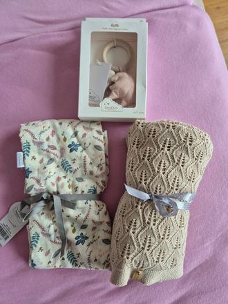 Deka, hracka, lahka plienka pre babatko, 