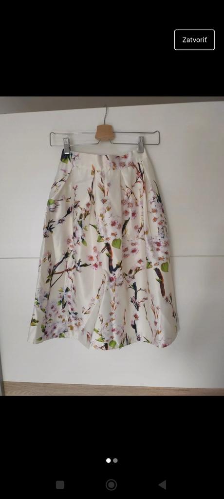 Spoločenská midi sukňa, 36