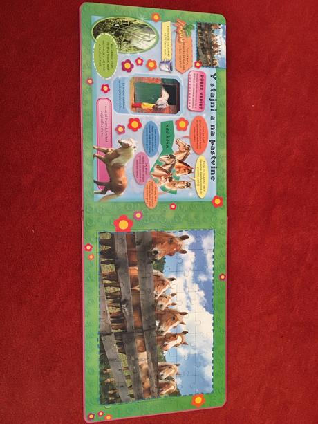 Puzzle knižka so 6-timi obrázkami, 