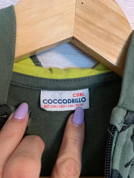 Overal dino, coccodrillo,74