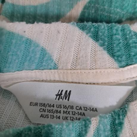 2x oversize mikiny, h&m,158