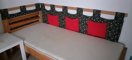 Vreckár / zástena / mantinel k posteli, šírka (cm): 50