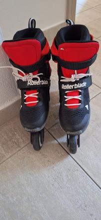 Kolieskové korčule - nastaviteľná veľkosť, rollerblade,36