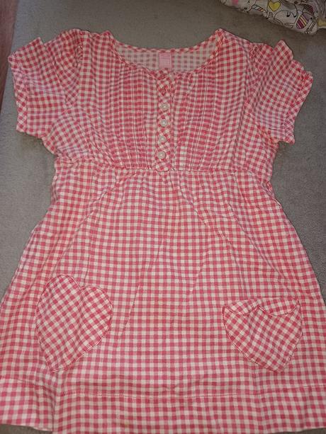 Karované šaty 116 dopodopo, dopodopo,116