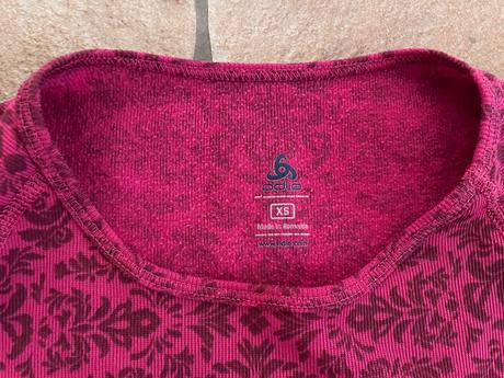 Odlo ružové termo tricko, xs