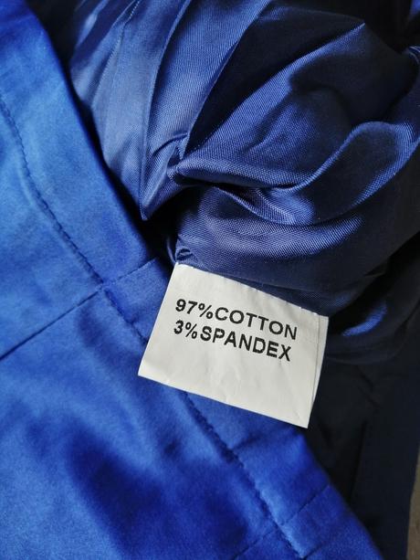 Modré šaty heaven, v36-38,kráľovská modrá, m