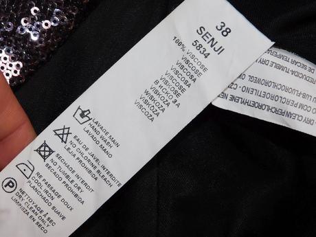 Pekne flitrovane šaty, 38