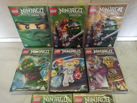 Dvd lego ninjago, 