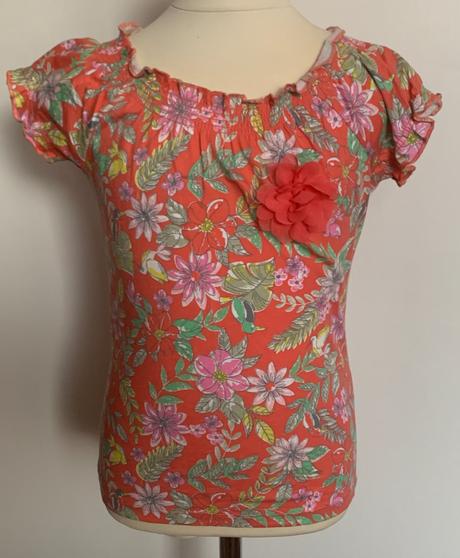 Tu kvietkované tričko s visačkou, tu,98