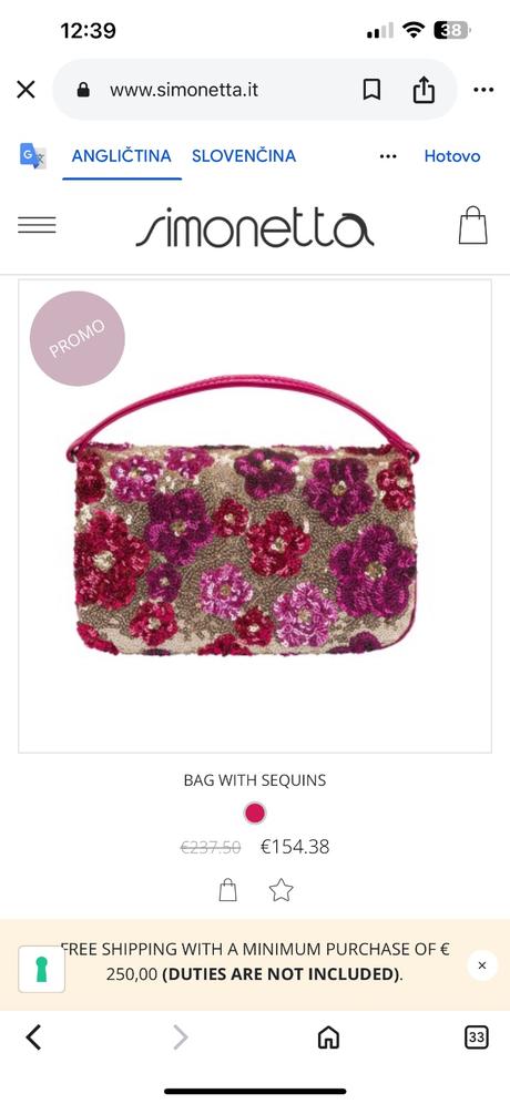 Simonetta kabelka dievčenská, 