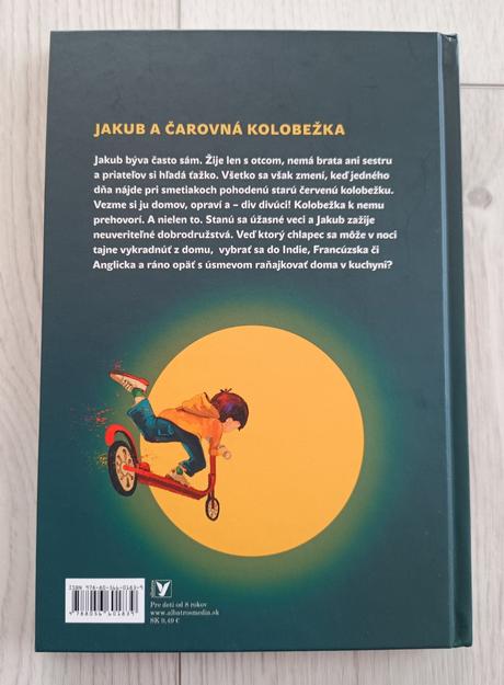 Kniha pre chlapcov - jakub a čarovná kolobežka,