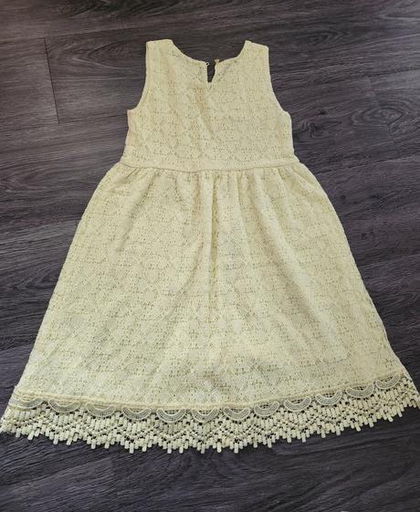 Čipkované šaty h&m, h&m,134