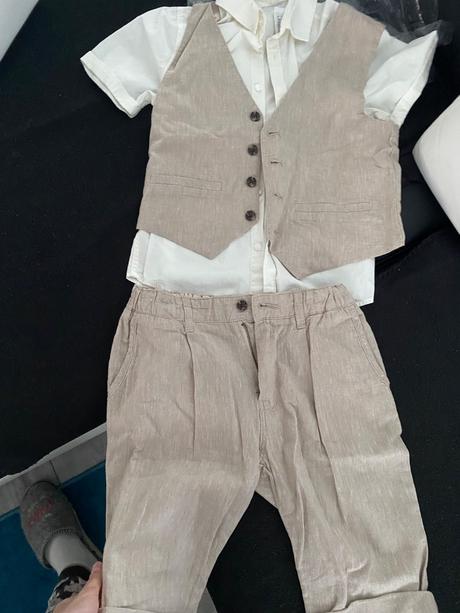 Chlapčenský oblek na leto 122, 122