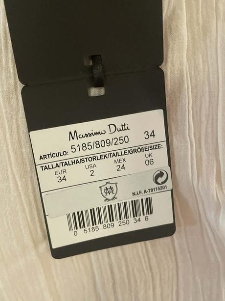 Blúzka massimo dutti veľkosť 34, 34 / 36 / s