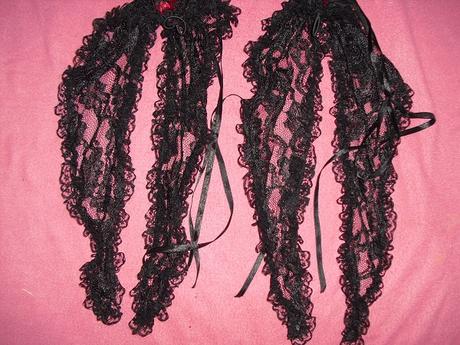 Goticke  metal luxusne korzetove rukavice, 