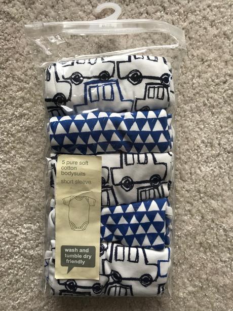 5pack body krátky rukáv next vel. 3-6 mes., next,68