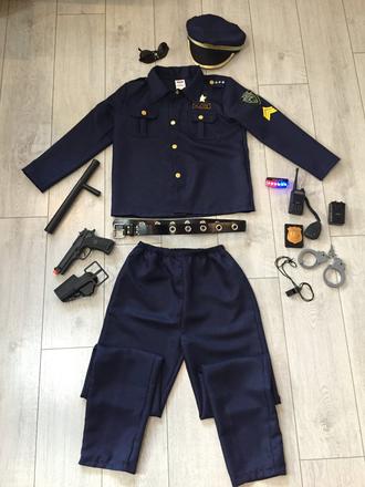 Chlapčensky kostym policajt 12-14 rokov,