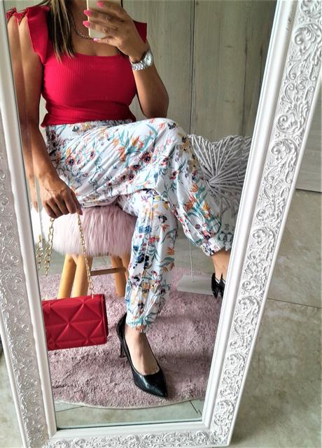 Kvetované 7/8 noahavice-uni veľkosť, bonprix