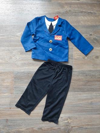 Poštár komplet kostým veľ.92-98, 