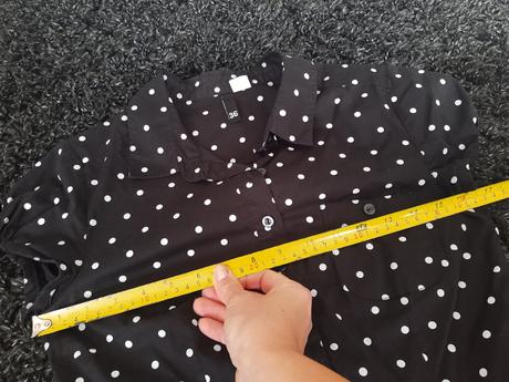 Dámska košeľa s krátkym rukávom / blúzka h&m 36, h&m,s