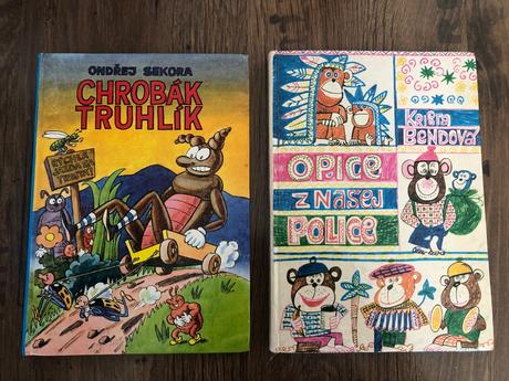 Retro detské knižky čs,