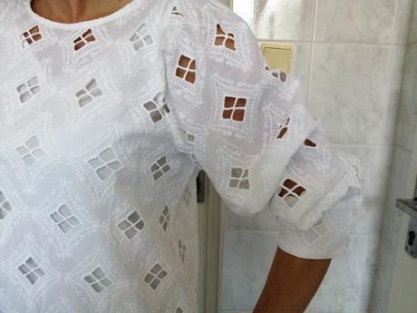 Biele čipkované šaty reserved, reserved,34