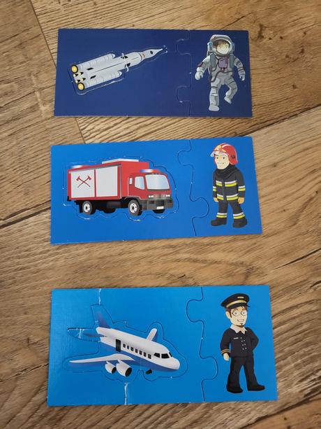 Detské puzzle vozidla, 