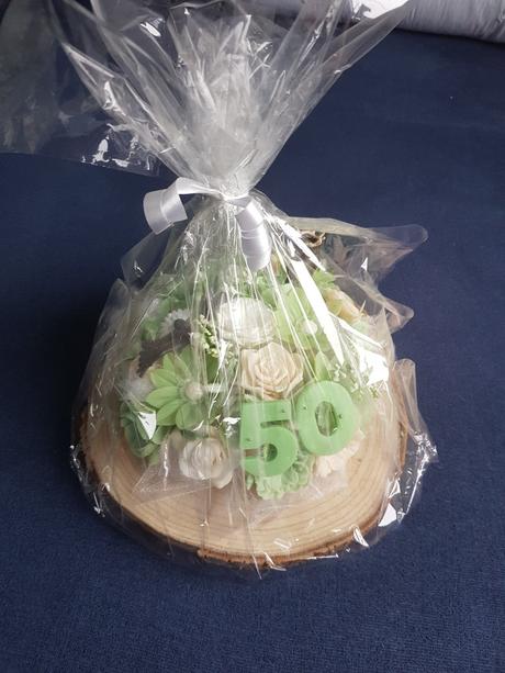 Mydlová dekorácia/torta, 