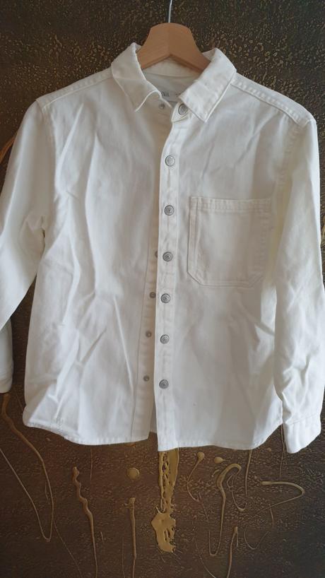 Riflova košeľa/bundička, zara,140