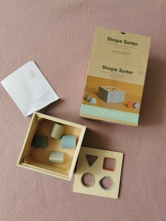 Little dutch vkladacka - shape sorter blue ocean,