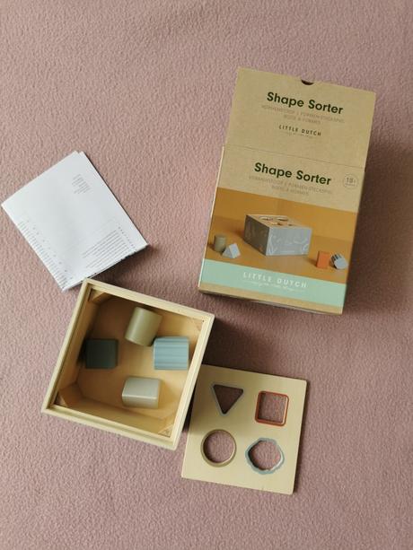 Little dutch vkladacka - shape sorter blue ocean,
