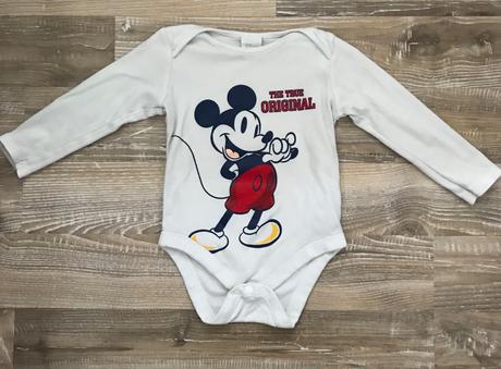 Body mickey dlhý rukáv, disney,86
