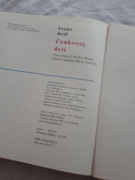 Kniha cenkovej deti - frano kral, 