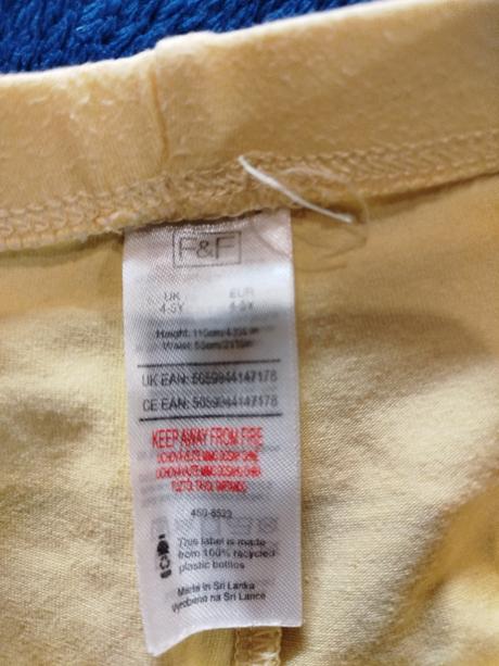 Krátke legíny, f&f,110