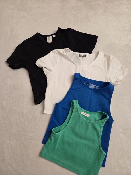 Set tričiek, h&m,xs