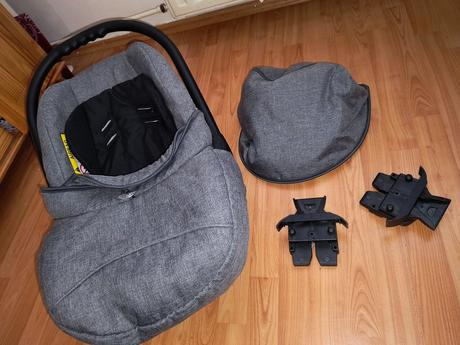 Ružový kočiar riko aicon trojkombinacia s prísluše, riko