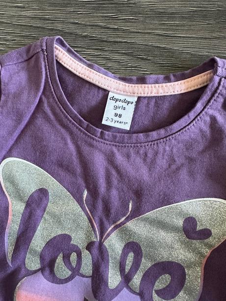 Tricko s motylom, dopodopo,98