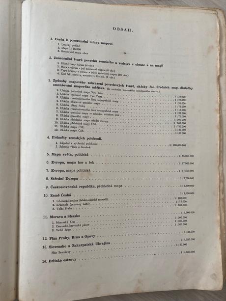 Stará prekrásna kniha soubor map 1946,,