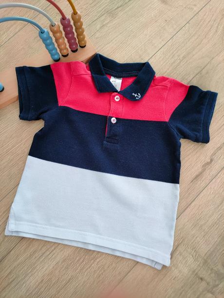 Krásne tričko s námornícky motívom h&m, veľ. 80, h&m,80