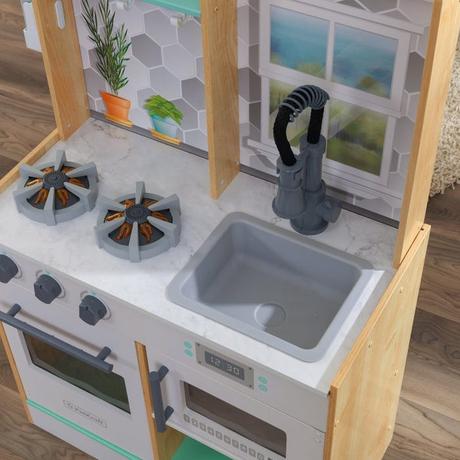 Kidkraft detská kuchynka poďme variť natural,