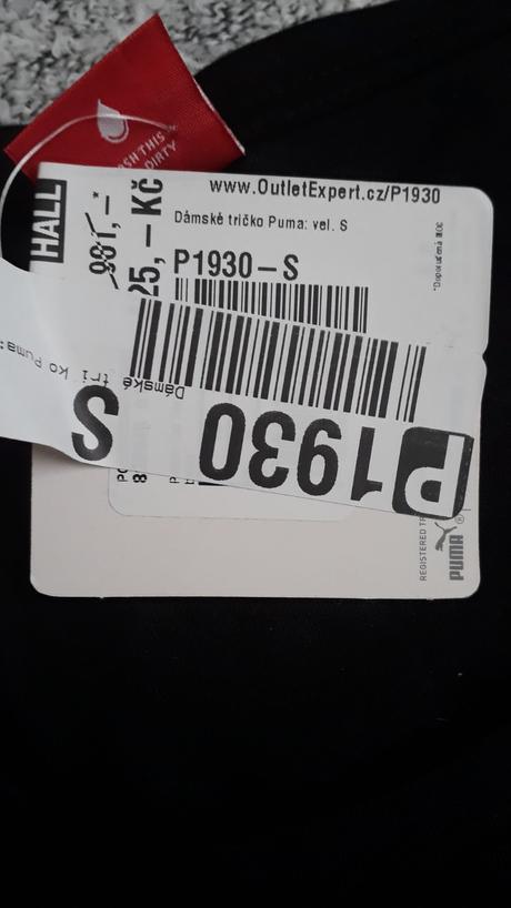Dámske tričko zn. puma, puma,s