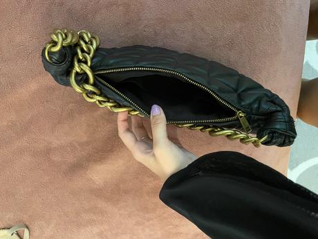 Kozena kabelka, zara