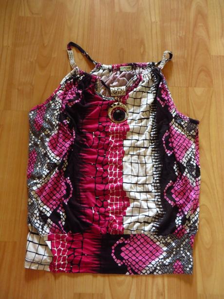 Letný top / tričko na ramienka - veľ. m, m