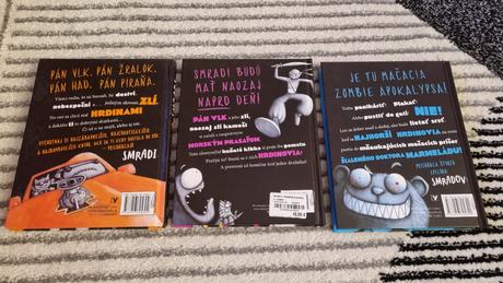 Knihy smradi 1, 3, 4, 5, 6, 