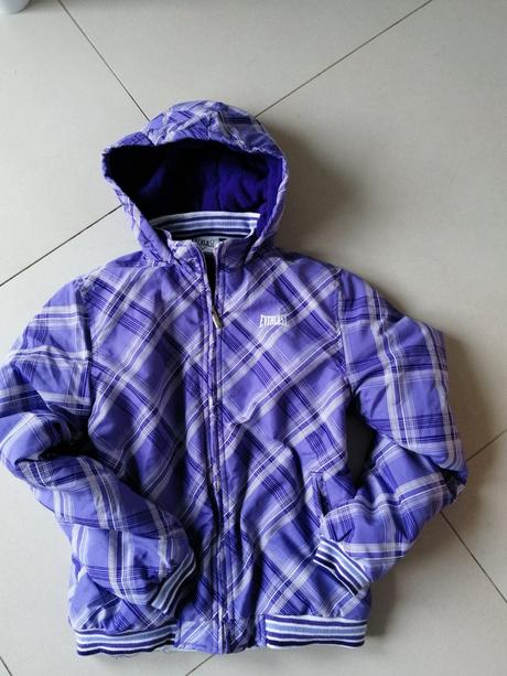 Dievčenská zimná bunda zn. everlast, 158