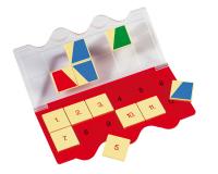 Rámik - minilük červený a 3 zošity s úlohami,