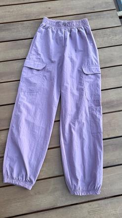 Padákové nohavice zara 152 fial-sive, zara,152