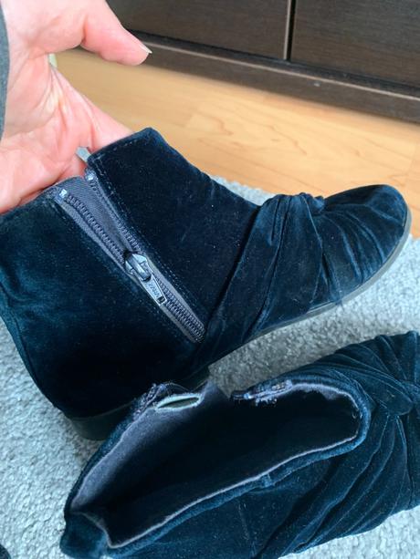 Zamatové topánky, zara,34