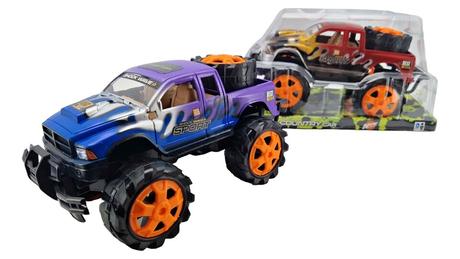 Terénne auto 4x4 na zotrvačník 23cm,