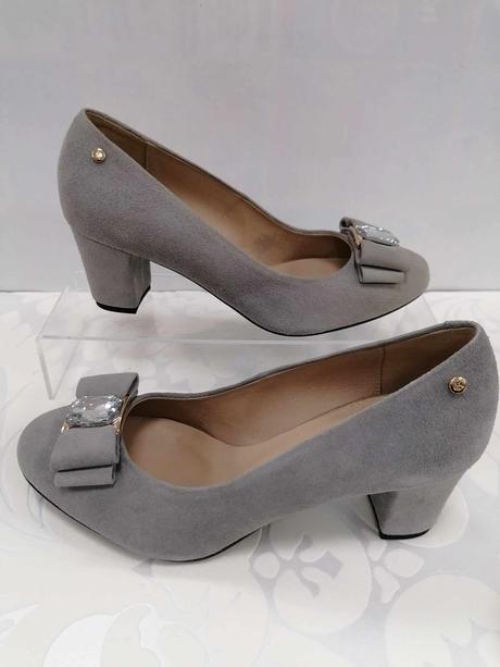 Dámske kožené lodičky 17010136 z, 36